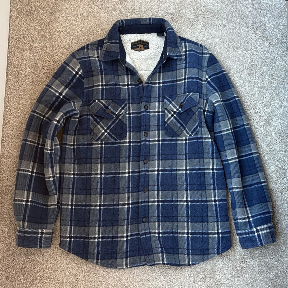Fleece-lined Flannel Shirt